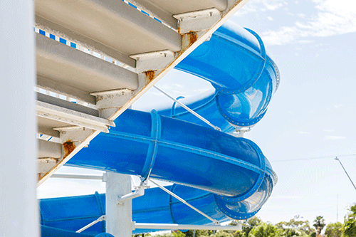 Waterslide at MAAC