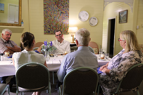 Councillors spend time with The Member for Northern Tablelands the Honorable Adam Marshall
