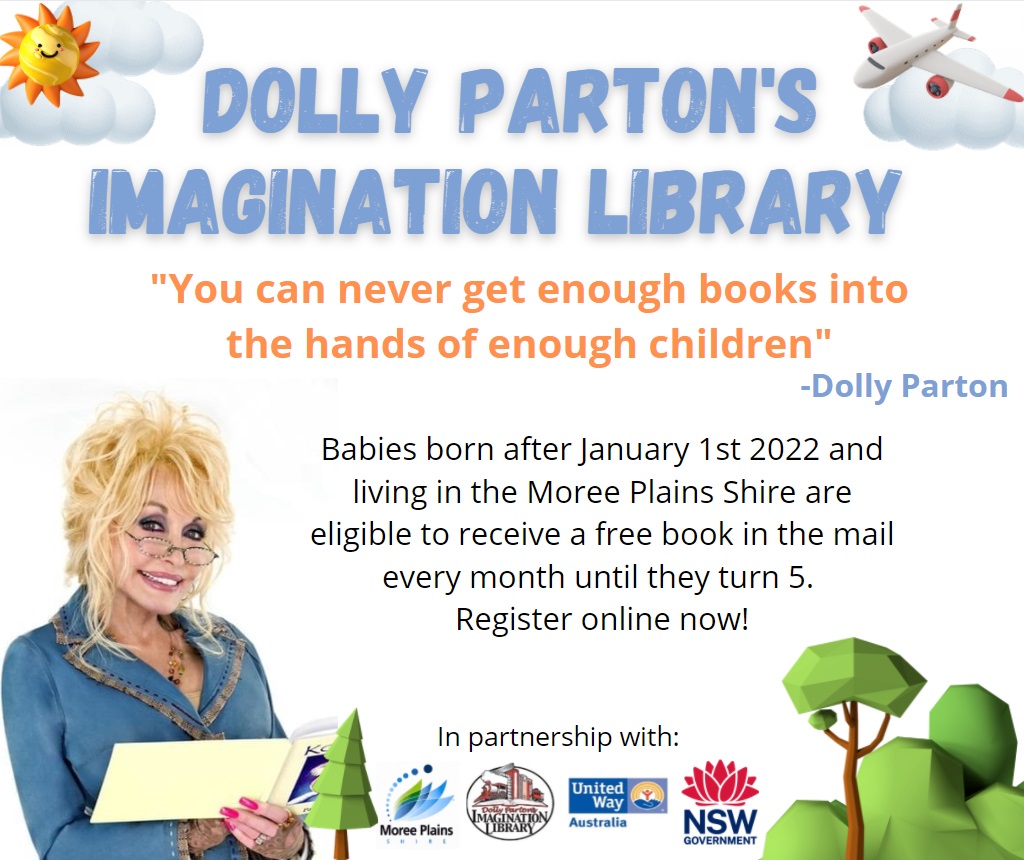 Dolly Partons Imagination Library Gets a Big Investment from the NSW Government 