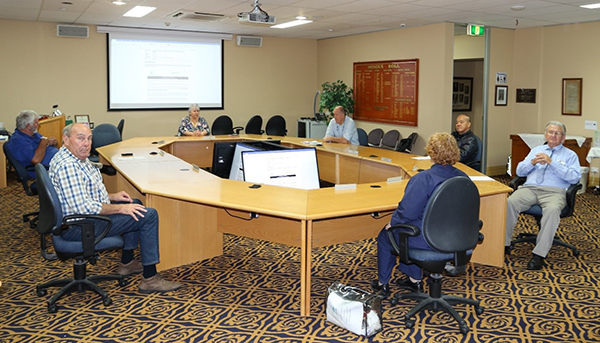 Extraordinary Council Meeting attended by Councillors Humphries, Ritchie, Chiu, Tramby, Cassells, Crawford and Montgomery.