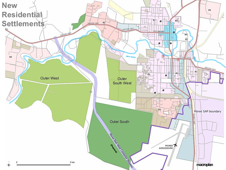 Moree Urban Expansion Areas