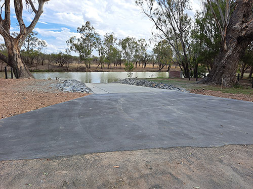 Mungindi Boat Ramp 