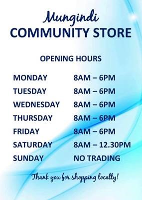 Mungindi Community Store