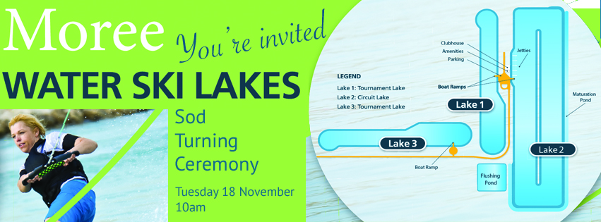 SOD Turning Invite to the Moree Water Ski Lakes