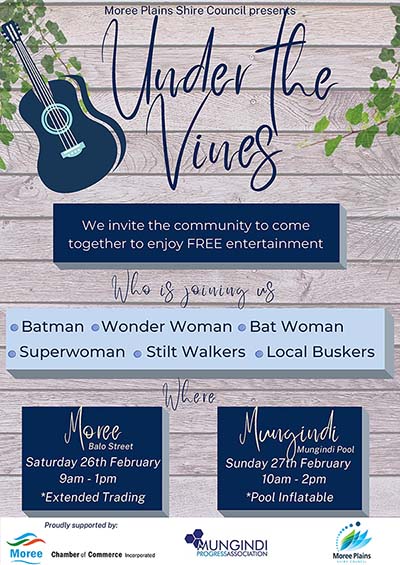 Under the Vines Community event