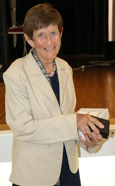 Winner of the Senior Citizen of the Year Carolyn Osmond w