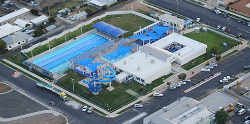 Aerial shot of MAAC