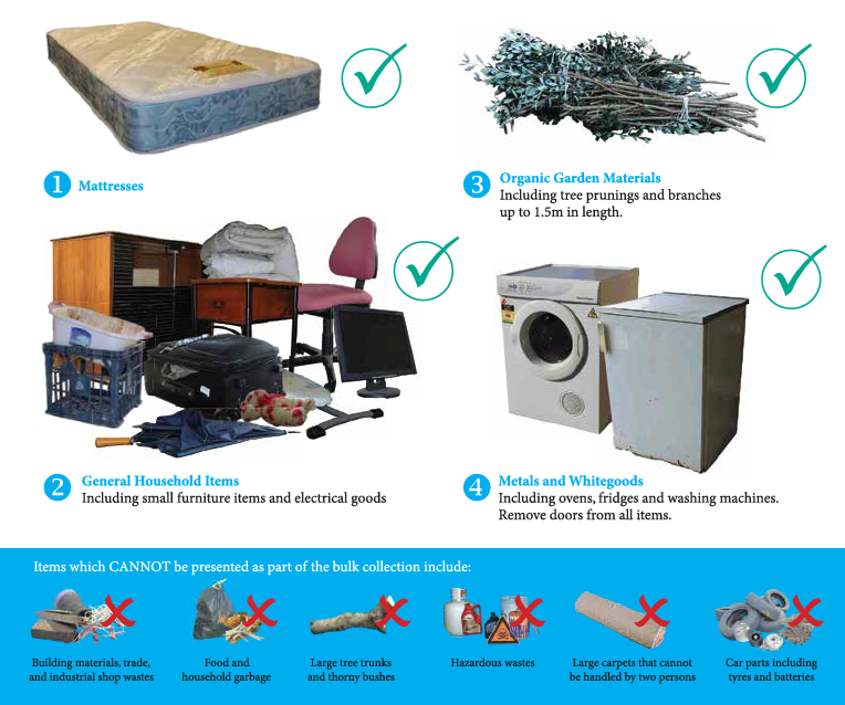 Bulky Waste - What to do - What to place out