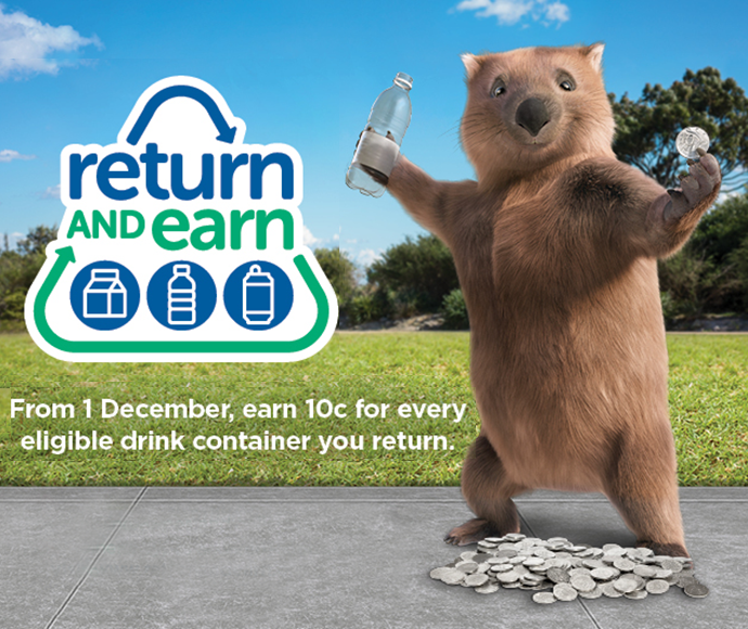 Ernie Container Deposit Scheme