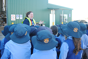Waste education at the Moree Waste Management Facility