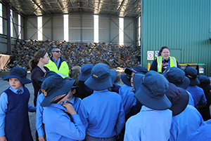 Waste education at the Moree Waste Management Facility