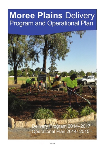 Delivery Program and Operational Plan 2014 2015