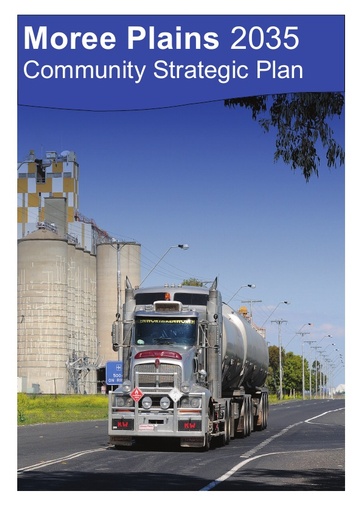 Moree Plains 2035   Community Strategic Plan   CSP