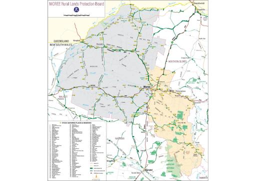 Stock Route Map