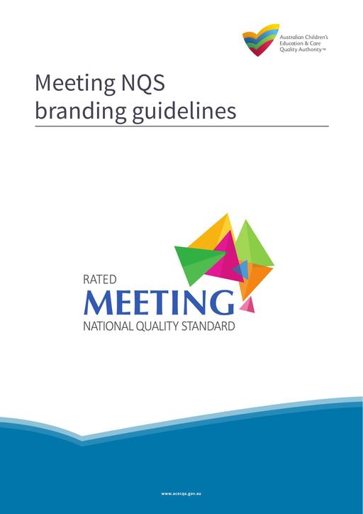 Meeting NQS Branding Guidelines