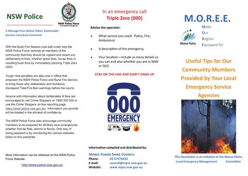 Emergency Services Brouchure