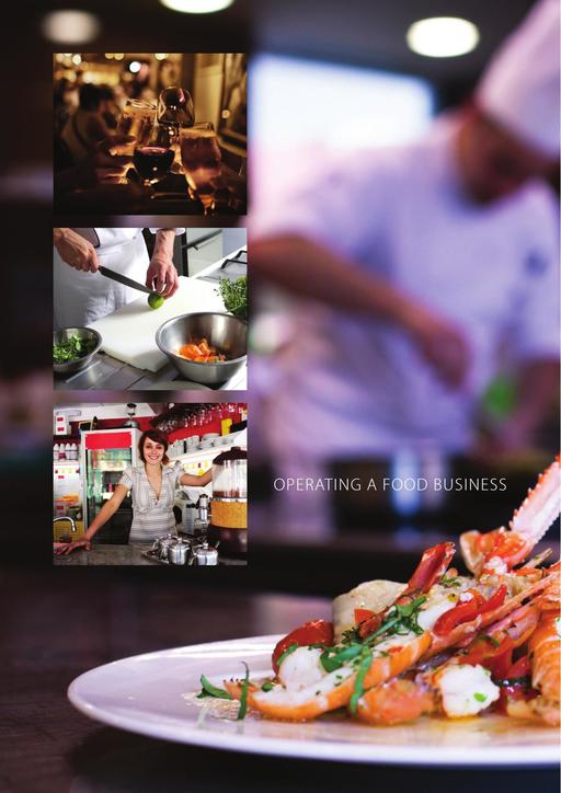 Operating a food business
