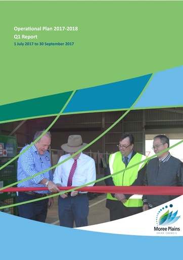 Operational Plan 2017 2018 Quarter 1 Report
