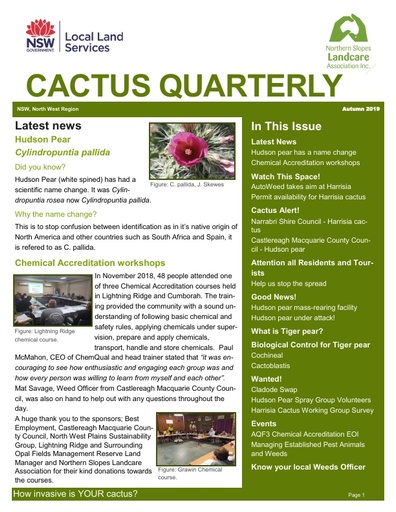 Cactus Quarterly Autumn 2019