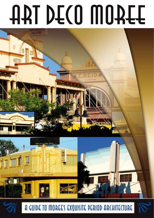 Art Deco Buildings in Moree Map